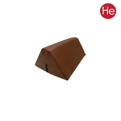레자 삼각베개 브라운