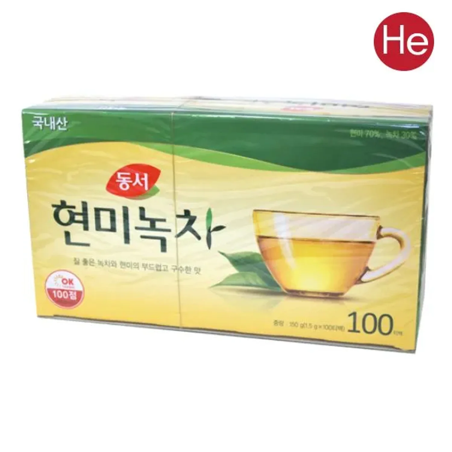 H 동서 현미녹차 100T