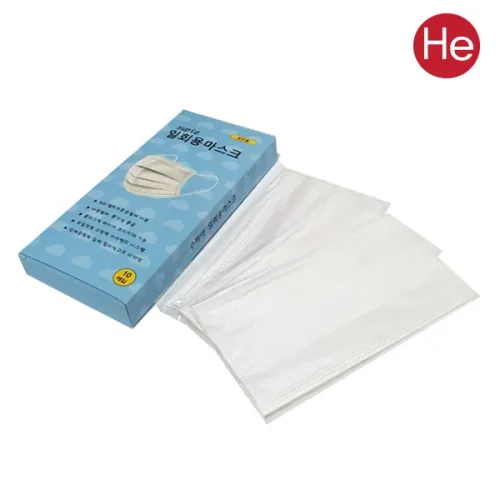 개별포장 수피아 일회용 마스크 1통 10매