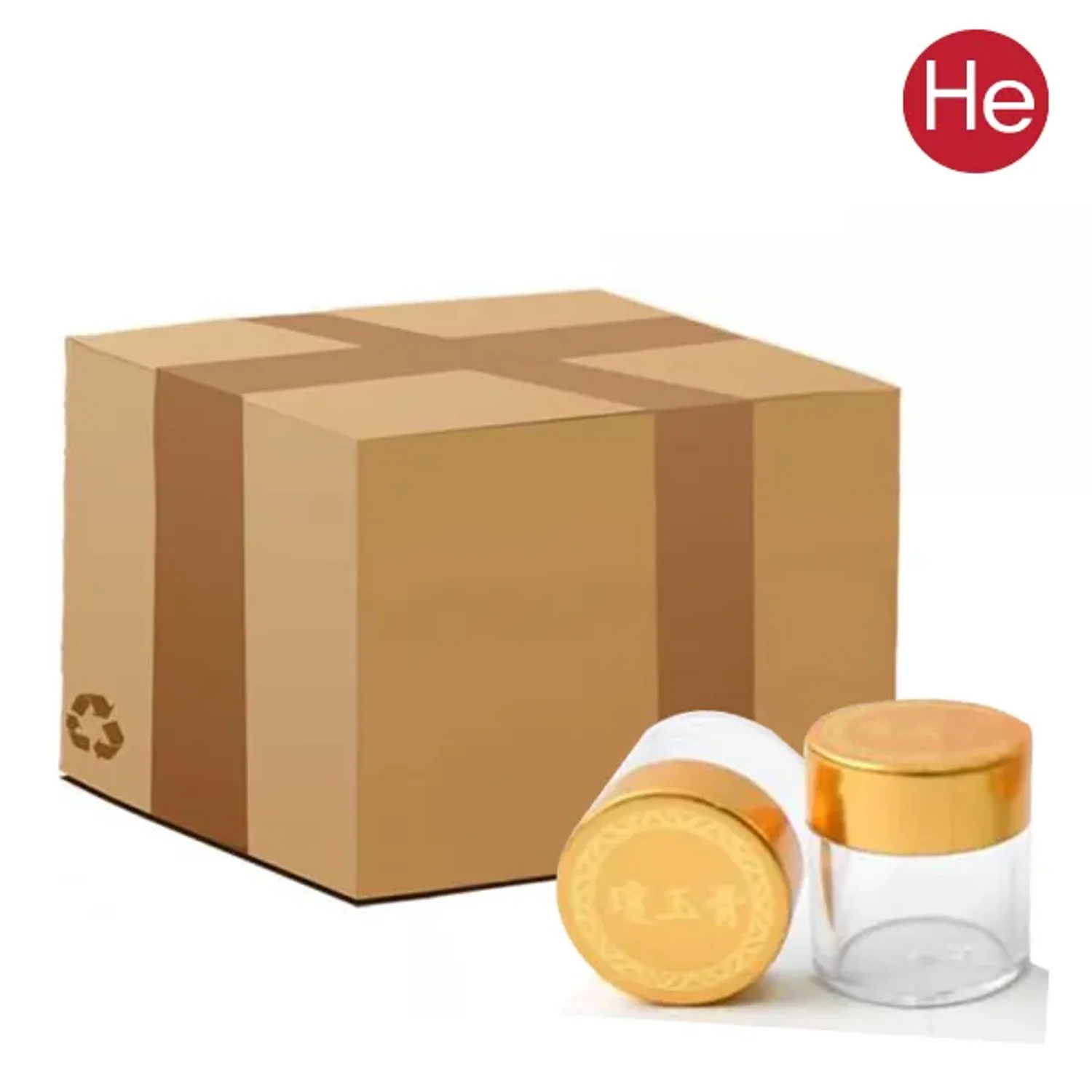 무광 금뚜껑 한문경옥고 청병(대) 1000개 라인없음