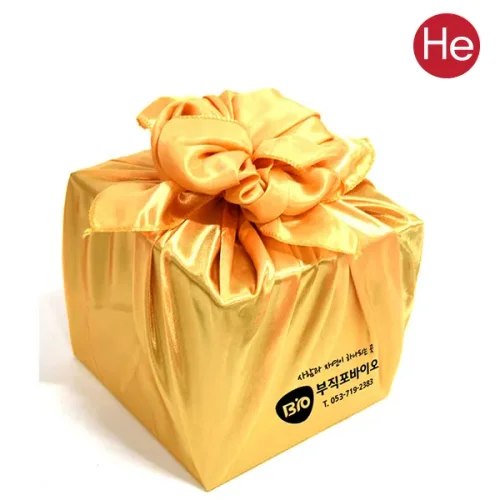 금보자기 (대 74x74) 상호인쇄포함(100장) 선물포장 경옥고상자전용 공진단상자 꿀단지