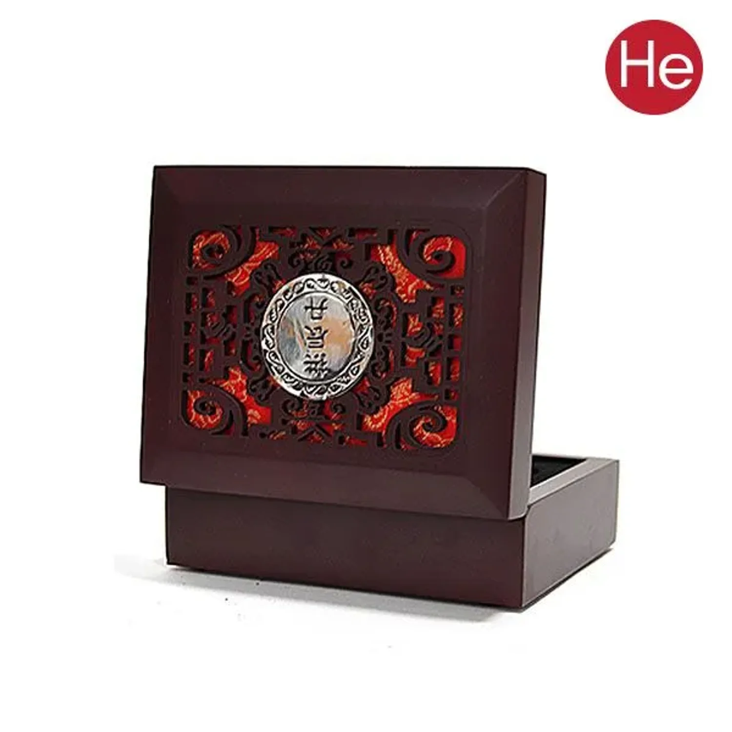 실버장식 우드 공진단상자 5환